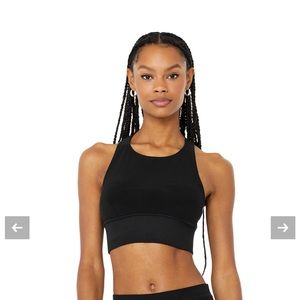 Alosoft serenity bra in black